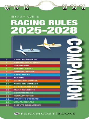 cover image of Racing Rules Companion 2025-2028